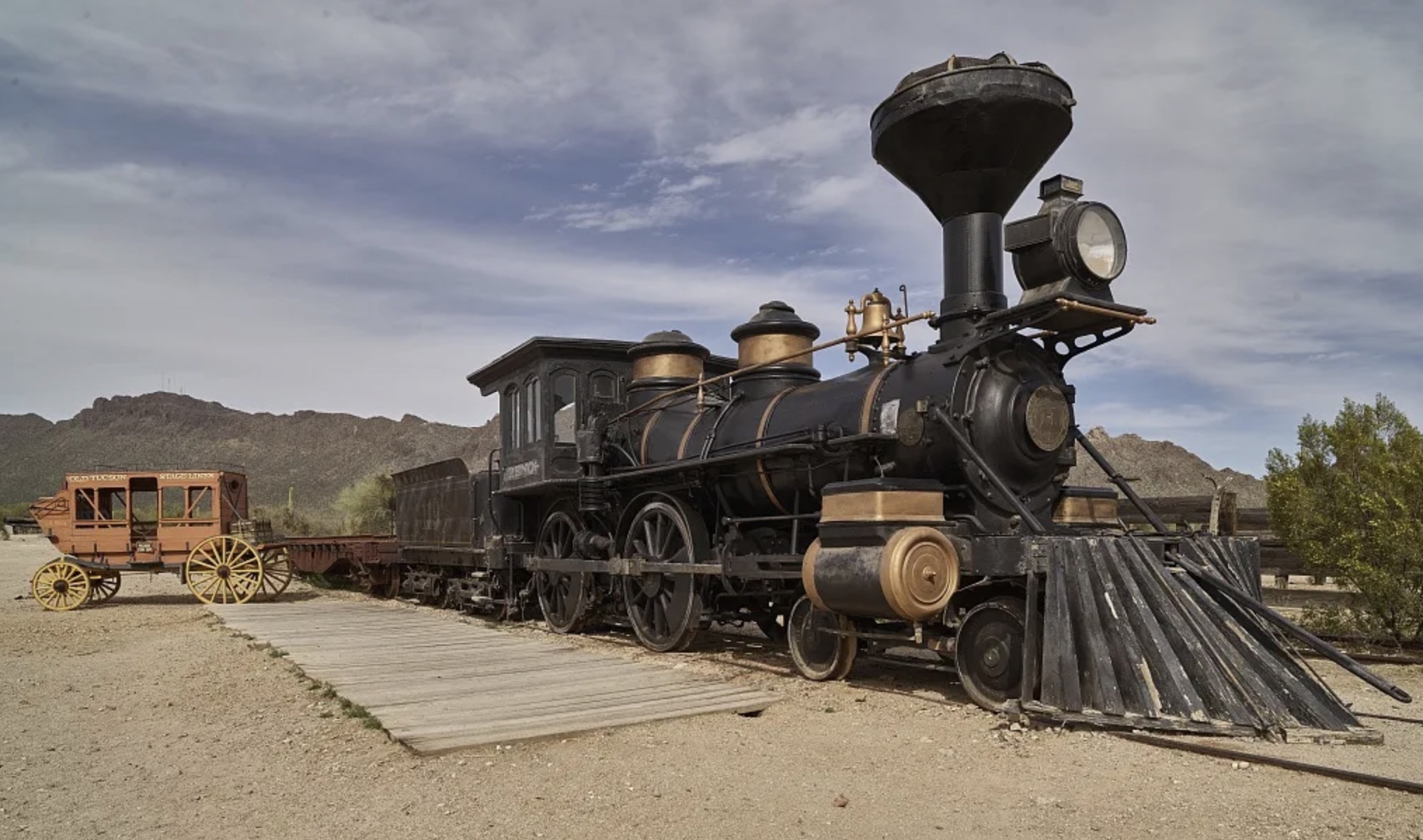 The period-accurate steam train 